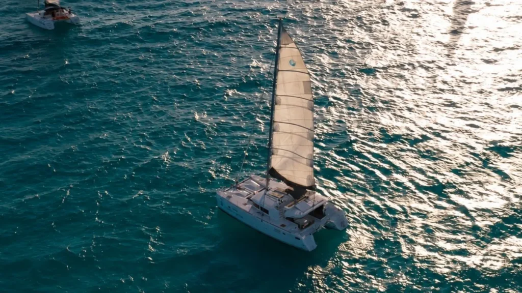Catamaran to Isla Mujeres